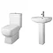 Premier - Saxon 4 Piece Bathroom Suite - CSA001 Profile Large Image
