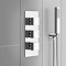 Milan Concealed Shower Package with Head + Handset