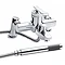 Premier - Series U Bath/Shower Mixer with Kit & Wall Bracket - UTY374 Large Image