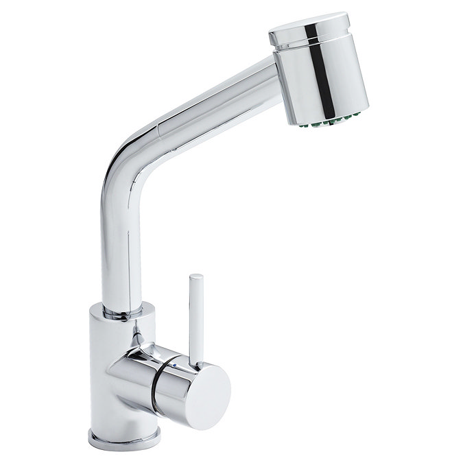 Ultra Side Action Pull Out Rinser Kitchen Tap - KC313 Large Image