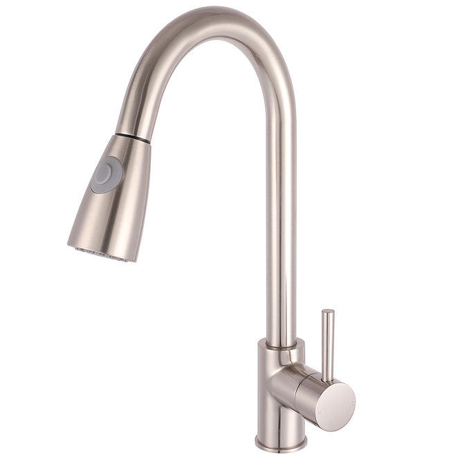 Nuie Side Action Pull Out Rinser Kitchen Tap - KC317 Large Image