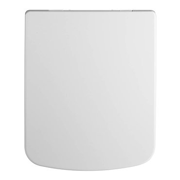 Premier Square Soft Close Toilet Seat with Top Fix, Quick Release - NCH196  Profile Large Image