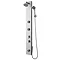 Premier - Thermostatic Shower Panel with Fixed Shower Head, 3 Body Jets & Shower Kit - AS304 Standard Large Image