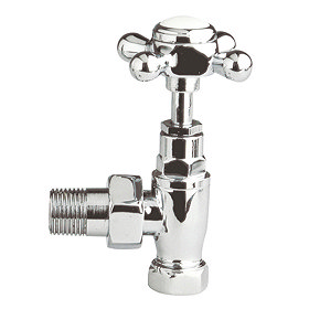 Premier - Traditional Crosshead Radiator Valves Pack - Angled - MTY139 Large Image