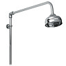 Premier - Traditional Exposed Thermostatic Triple Shower Valve w Riser, 4" Rose & Slide Rail Kit Fea
