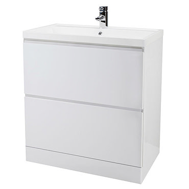 Premier - Tribute Floor Standing Vanity Unit W800 x D445mm - FTR006 Profile Large Image