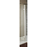 Nuie 300mm Hinged Wetroom Return Screen - WRS030H Large Image