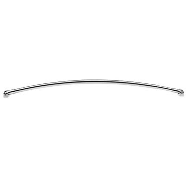 Croydex Premium Chrome Heavy Duty Telescopic Curved Rod 1800mm - AD108541 Profile Large Image