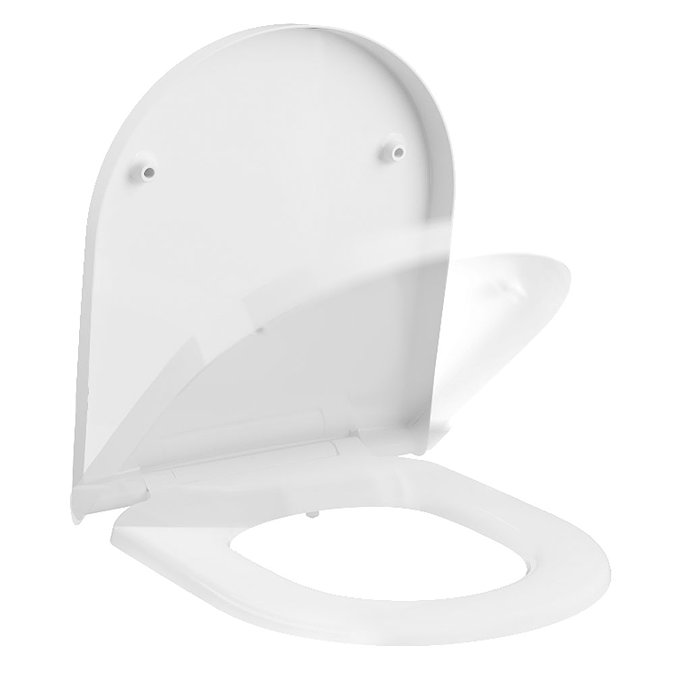 Premium D-Shaped Rapid Fix Soft Close Toilet Seat  Feature Large Image