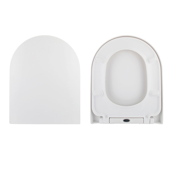 Premium D Shaped Soft Close Toilet Seat Profile Large Image