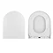 Premium D Shaped Soft Close Toilet Seat Profile Large Image