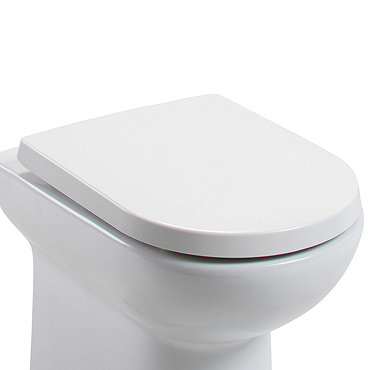 Premium D Shaped Soft Close Toilet Seat  Profile Large Image
