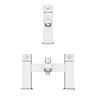 Prime Modern Basin and Bath Shower Mixer Taps Pack - Chrome  additional Large Image