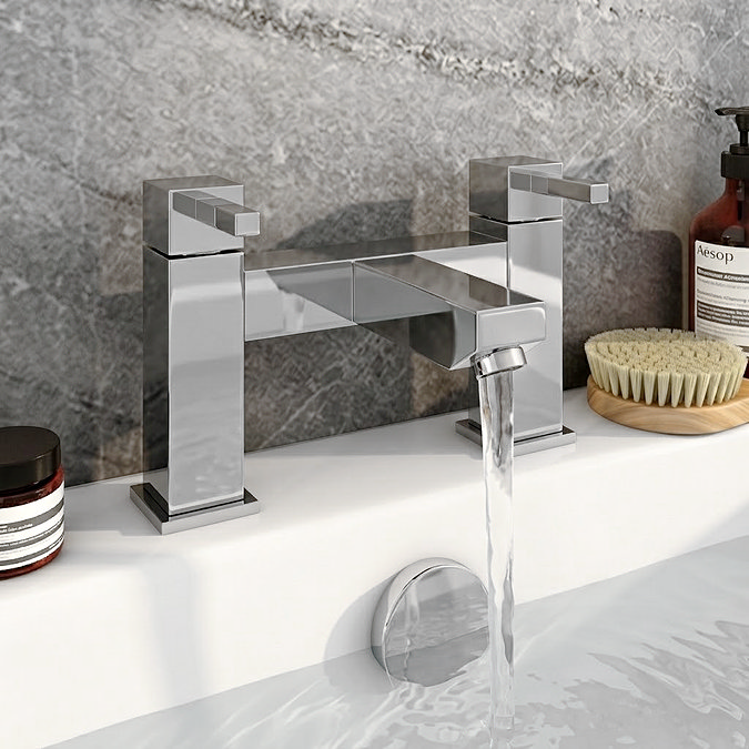 Prime Modern Bath Filler - Chrome