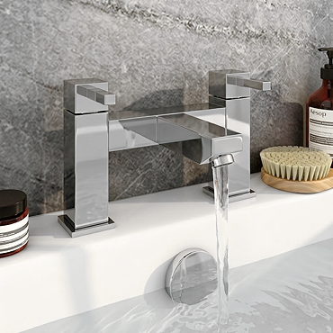 Prime Modern Bath Filler - Chrome