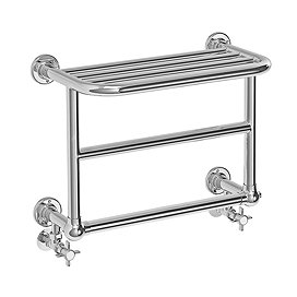 Chatsworth Traditional Wall Hung Towel Rail Radiator (450 x 600mm) Large Image
