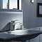 Prism Modern Basin Mixer Tap + Waste  Feature Large Image