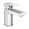 Venice Modern Geometric Basin Mixer Tap + Waste
