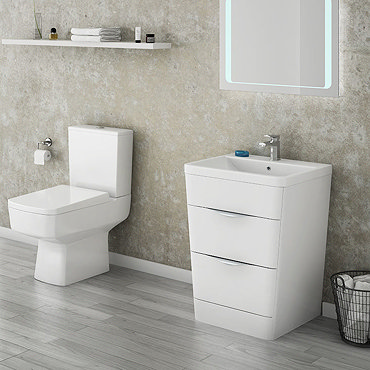 Prism Vanity Unit + Toilet Suite  Profile Large Image