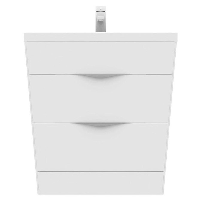 Prism Vanity Unit (White Gloss - 800mm Wide)  Profile Large Image