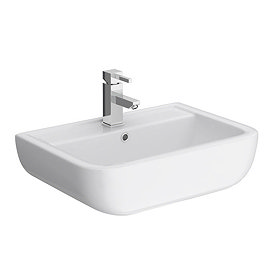 Pro 600 550mm 1TH Ceramic Basin Large Image