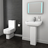 Pro 600 B-Shaped 1700 Complete Bathroom Package  Newest Large Image