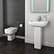 Pro 600 Back To Wall BTW Modern Bathroom Suite Large Image