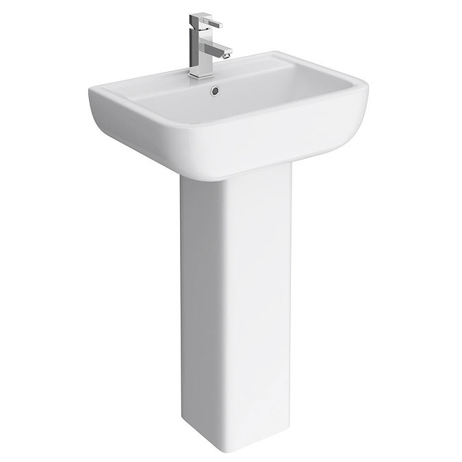 Pro 600 Grey Modern Free Standing Bath Suite  Standard Large Image