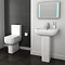 Pro 600 Modern Comfort Height Toilet with Soft Close Seat Profile Large Image
