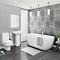 Pro 600 Modern Free Standing Bath Suite Large Image