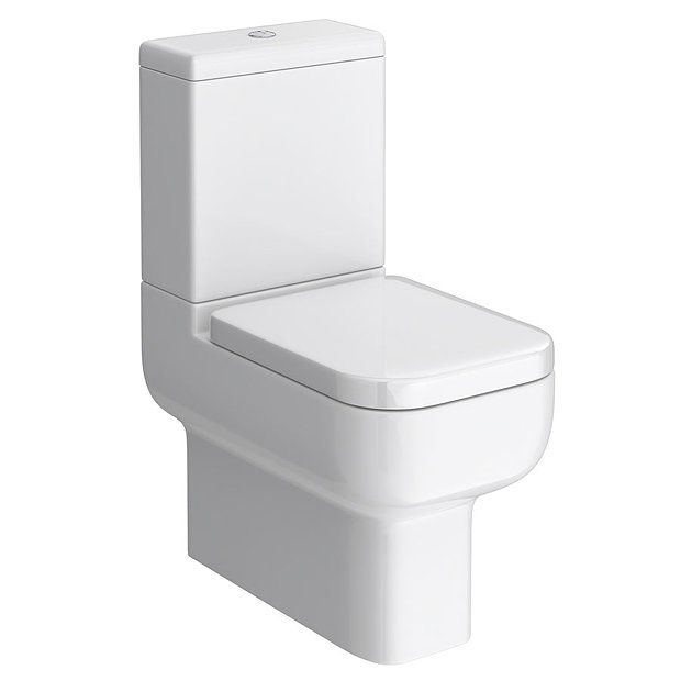 Pro 600 Modern Fully Back To wall BTW Toilet with Soft Close Seat Large Image