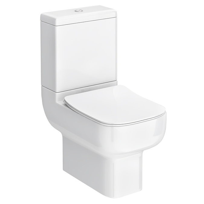 Pro 600 Modern Short Projection Toilet with Slim Soft Close Seat