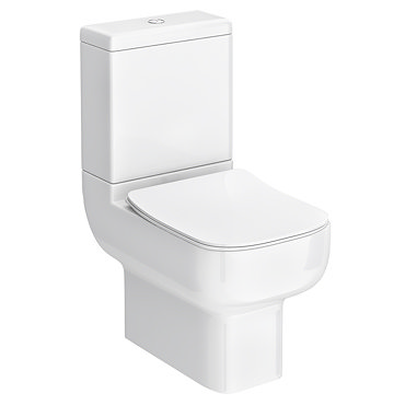 Pro 600 Modern Short Projection Toilet + Slim Soft Close Seat
