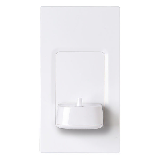 ProofVision Phillips In Wall Electric Toothbrush Charger - White Plastic