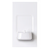 ProofVision Phillips In Wall Electric Toothbrush Charger - White Plastic