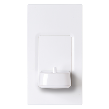 ProofVision Phillips In Wall Electric Toothbrush Charger - White Plastic