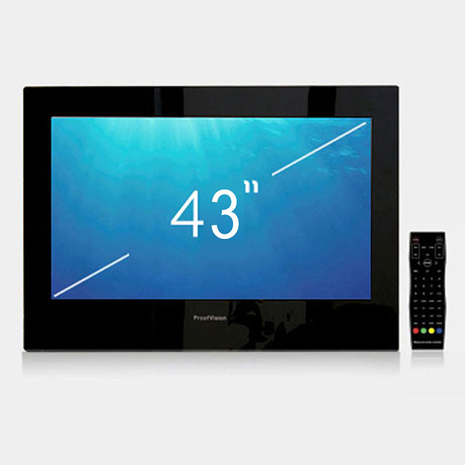 ProofVision 43" Premium Widescreen Waterproof Bathroom TV Large Image