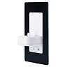 ProofVision Phillips In Wall Electric Toothbrush Charger with Shaver Socket - Black