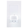 ProofVision Phillips In Wall Electric Toothbrush Charger with Shaver Socket - White Plastic