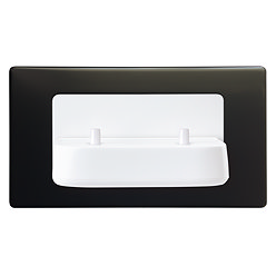 ProofVision Phillips In Wall Electric Toothbrush Twin Charger - Black
