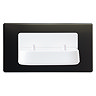 ProofVision Phillips In Wall Electric Toothbrush Twin Charger - Black