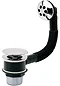 Pura Bath Waste With Chrome Clicker Waste Large Image