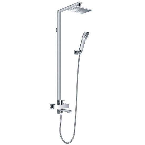 Pura Essence Shower Kit - Chrome - ESBSMRR Large Image