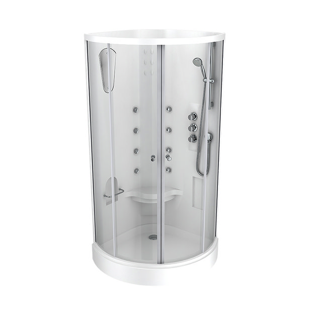 Buy Online Quadrant Hydro Massage Shower Cabin Enclosure. Stylish