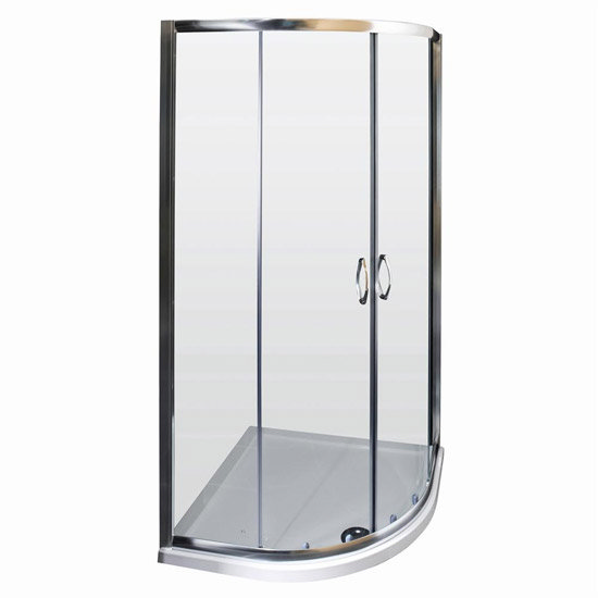 900 Quadrant Shower Enclosure Pack with Waste - STY051 Feature Large Image