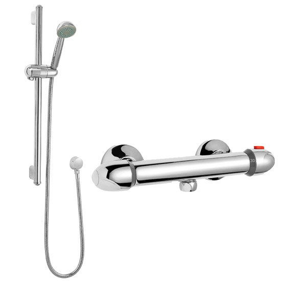 900 Quadrant Shower Enclosure Pack with Waste - STY051 Profile Large Image