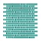 Quartz 1 Ice Green Glass Mosaic Tile Sheet (276x306mm) Large Image