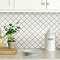 Quatrefoil Peel & Stick Backsplash Tiles - Pack of 4  additional Large Image