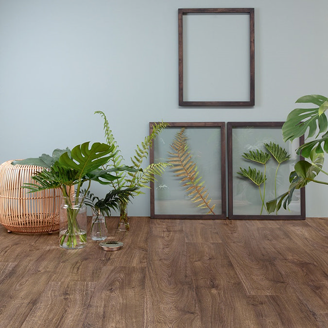 Quick-Step Bloom Plank LVT Click Vinyl - Autumn Oak Chocolate