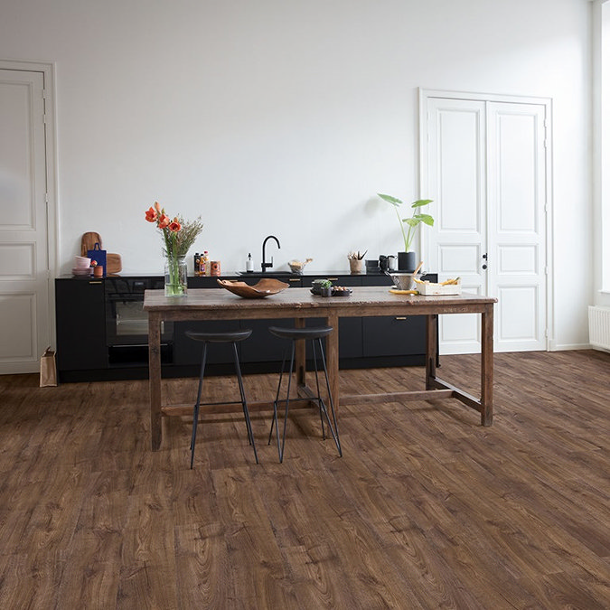 Quick-Step Bloom Plank LVT Click Vinyl - Autumn Oak Chocolate